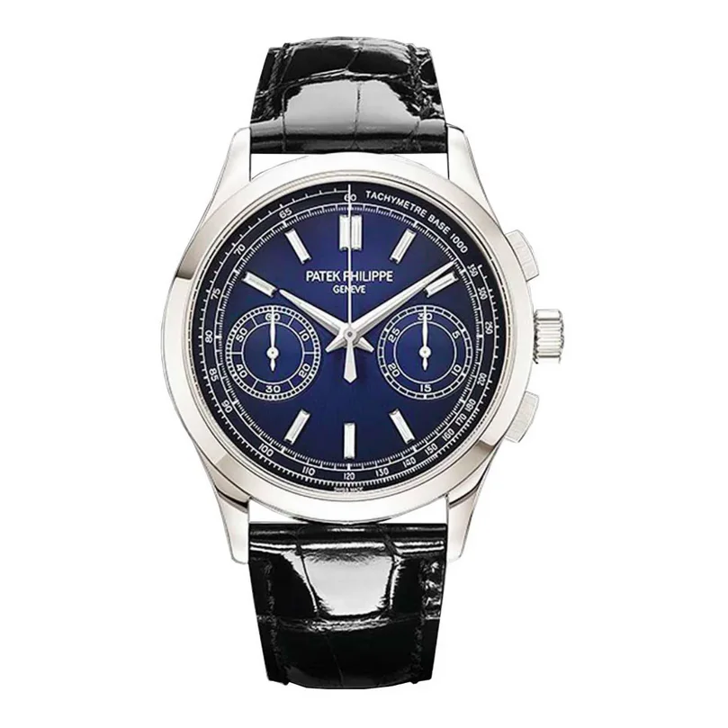 Patek Philippe Chronograph Platinum Baguette Indicators